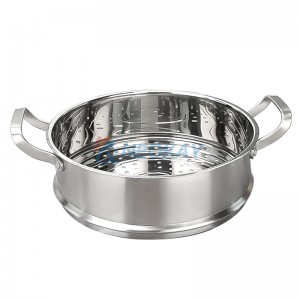 9pcs 18/8 Stainless Steel Non-Stick Household Kitchen Pot Set Soup Pot Frying Pot Set Kitchen Pan Set
