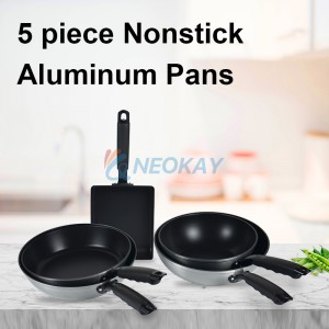 Pots And Pans Set Nonstick Bakelite Handle Cookware Pots And Pans Set Dishwasher safe Induction Aluminum Camping Cookware Set