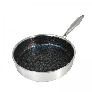 Made In Cookware Nonstick Stainless Steel Frying Pan Stainless Clad 3 Ply Construction