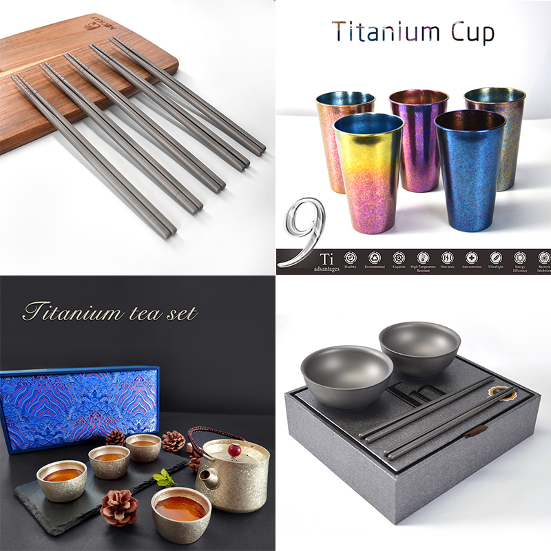Various Manifestations and Precautions During the Use of Pure Titanium Tableware Cup Chopstick