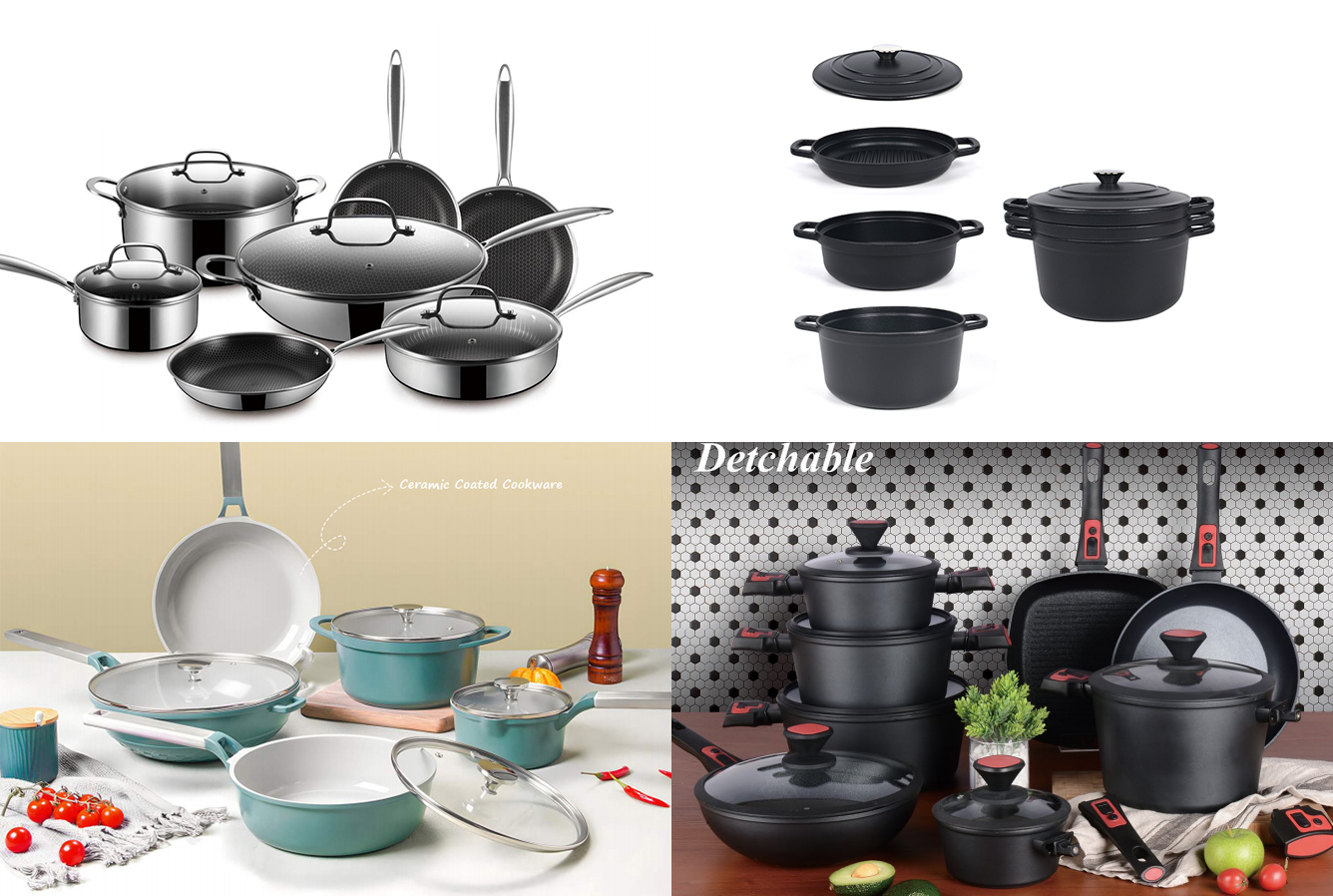 Three Bbasic Cookware For The Kitchen