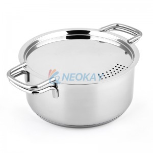 8pcs 304 Stainless Steel Pouring Cookware Set Pos Set