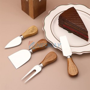 4 Cheese Knives Set-Mini Knife Butter Knife & Fork