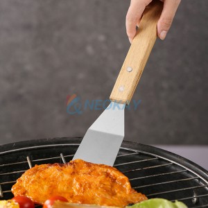 Heavy Duty BBQ Grilling Tool Sets Extra Thick Stainless-Steel Spatula Fork and Tongs Useful Barbecue Accessories Kit