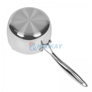 18CM Durable Quality Nonstick Triply Stainless Steel Saucepan With Lid