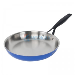 Stainless Steel Cookware SetErgonomic and EverCool Stainless Steel Handle Includes Saucepans Skillets  Stockpot Saute Pan