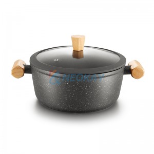 鋁製炊具套裝 不粘鍋和平底鍋炊具套裝帶電木手柄