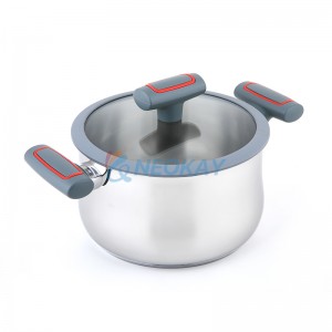 10pcs Stainless steel Belly cookware set